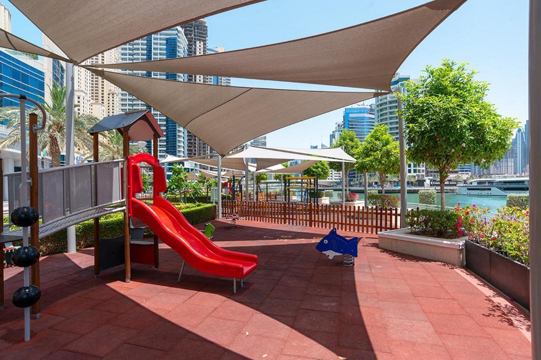 Emaar Marina Quays - Oriental - Full Apartment Дубай Екстериор снимка